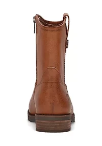 Kellie Button Short Boots