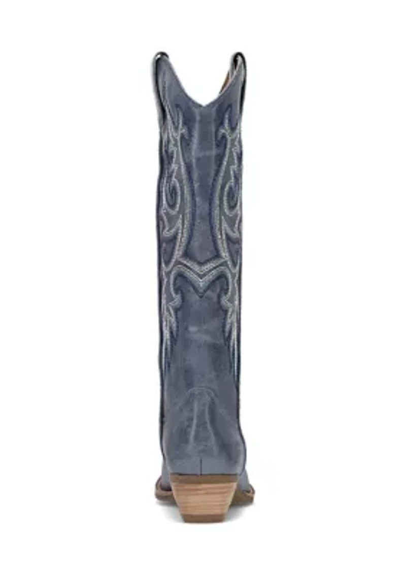 Irlene Tall Deco Stitch Western Boots