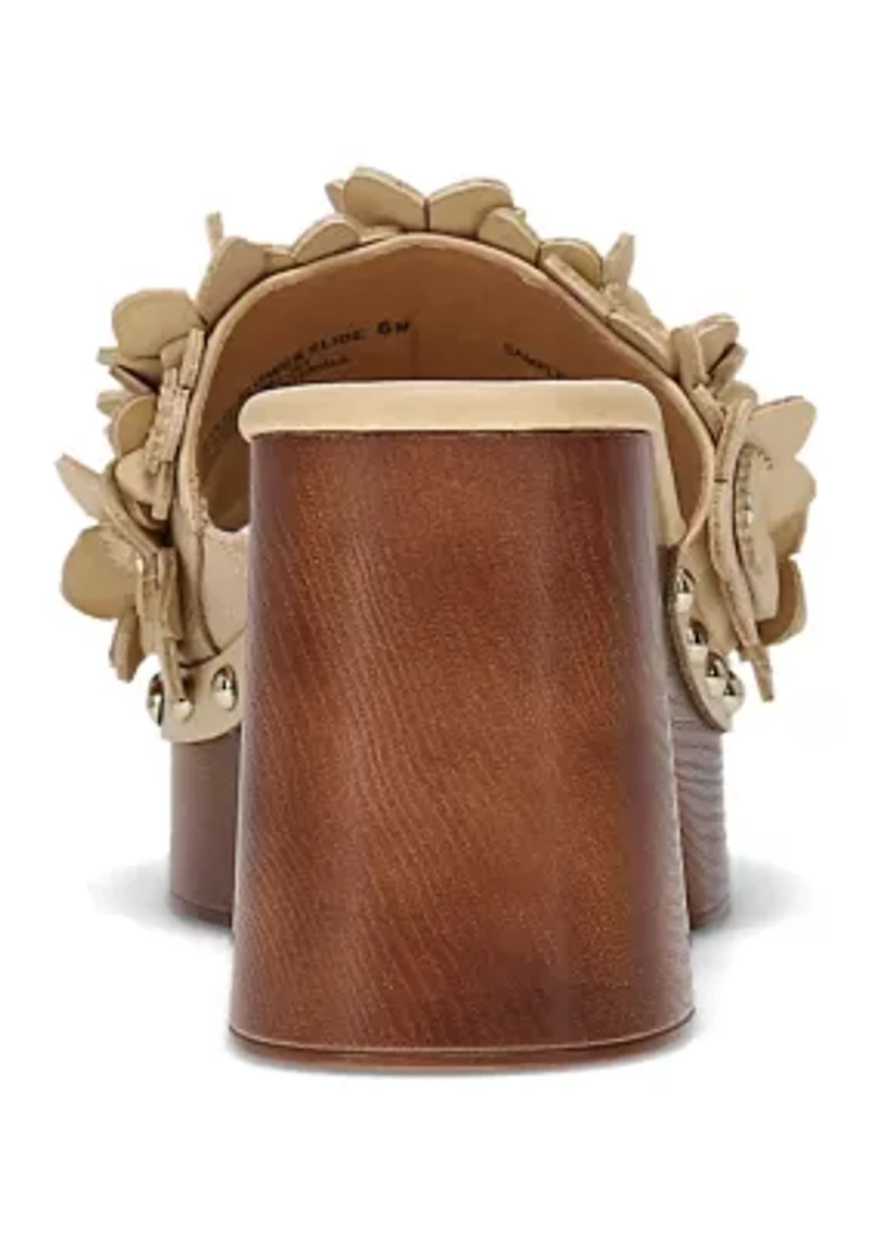 Wylie Flower Heeled Sandals