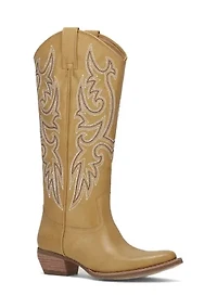 Irlene Tall Deco Stitch Western Boots