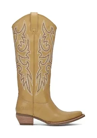 Irlene Tall Deco Stitch Western Boots