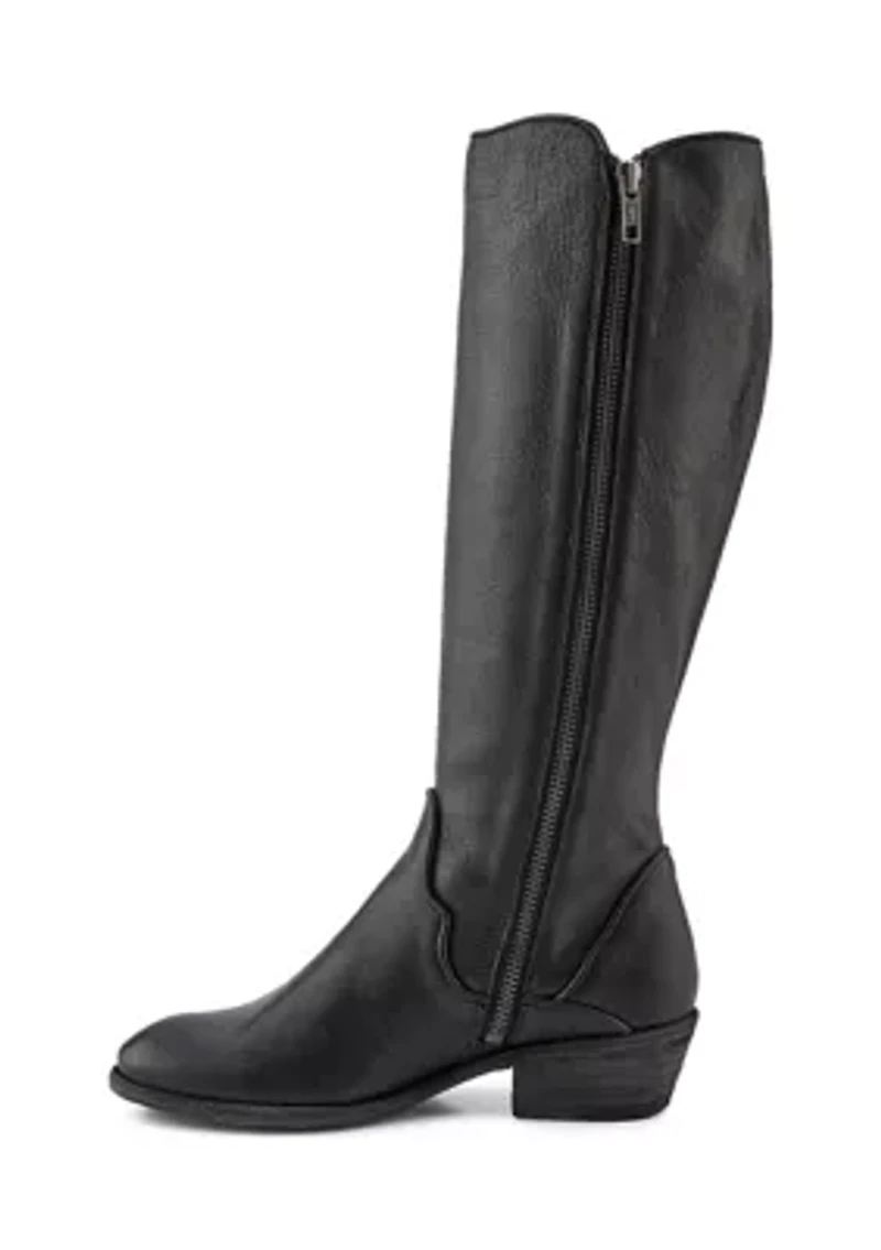 Carson Piping Tall Boots - Wide Calf