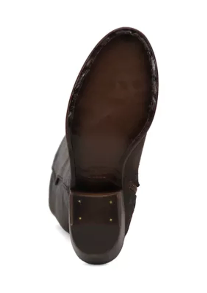 Carson Piping Tall Boots