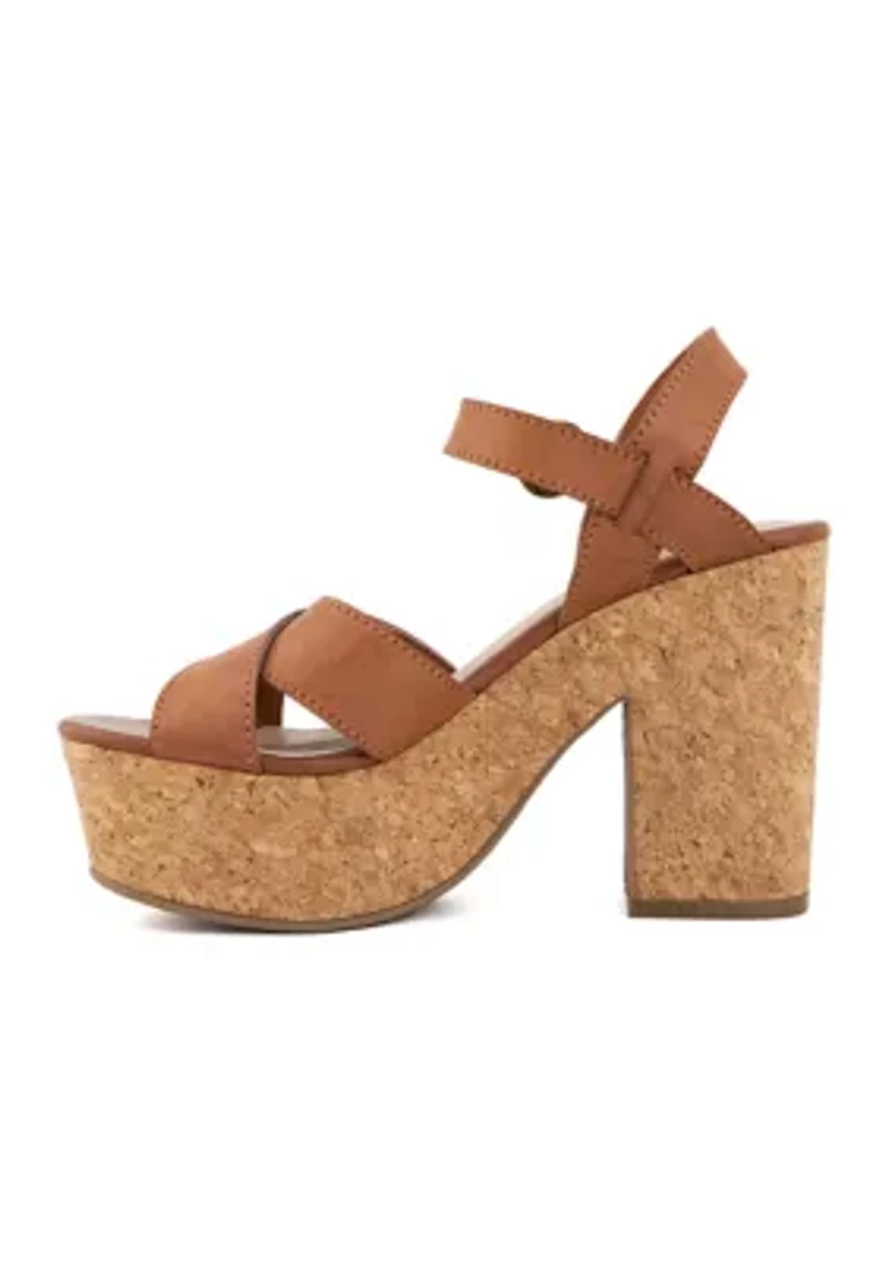 Lydia Heeled Platform Sandals