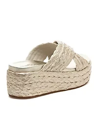 Quiver Platform Sandals