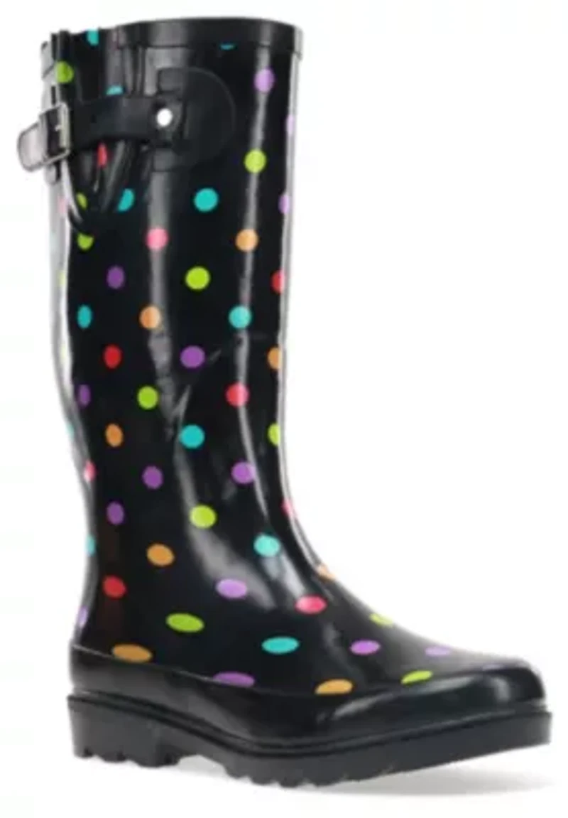 Dot City Tall Boot