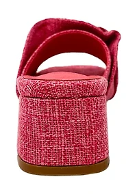 Frances Ruffle Sandals