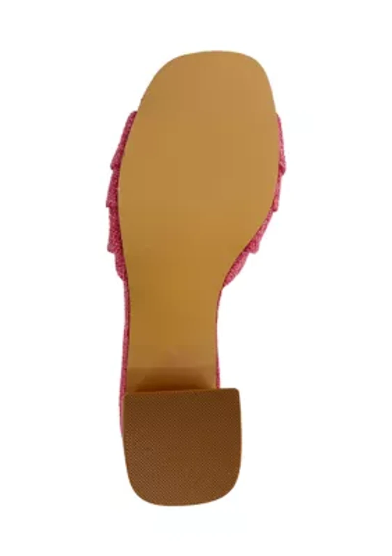 Frances Ruffle Sandals