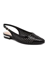 Uilsperf Quilsy Sling Back Flats