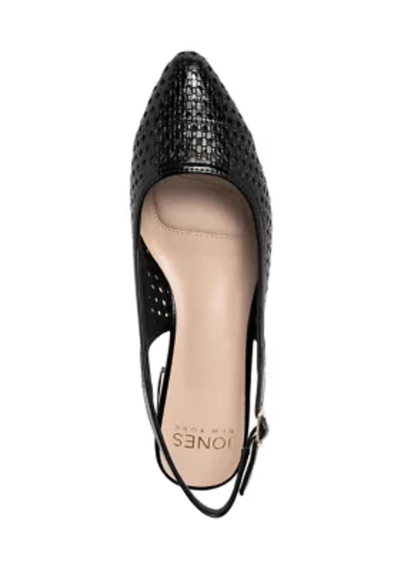 Uilsperf Quilsy Sling Back Flats