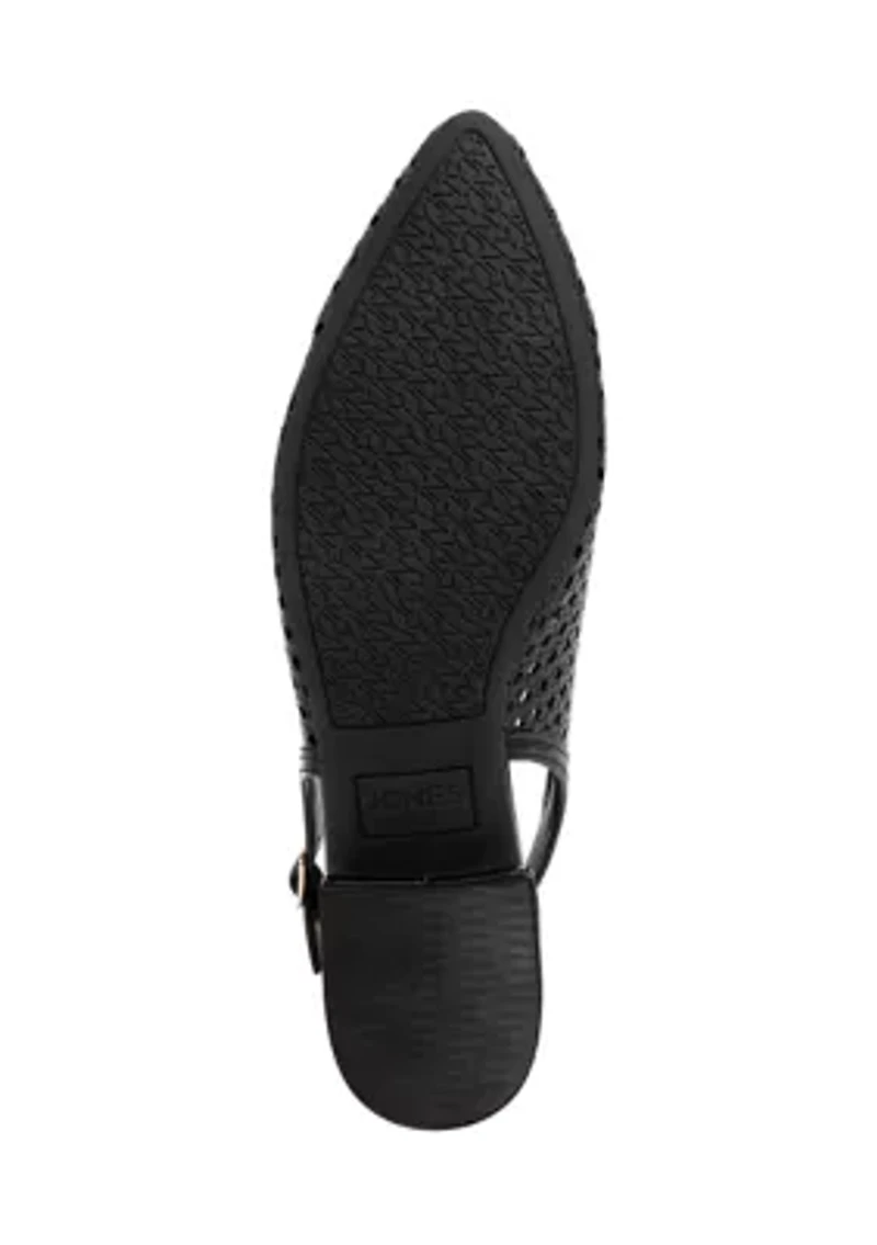 Uilsperf Quilsy Sling Back Flats