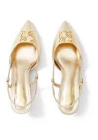 Schuyler Slingback Kitten Heels