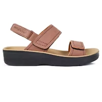 Renee Women's Adjustable Strappy Sandal with Comfortable Arch Support