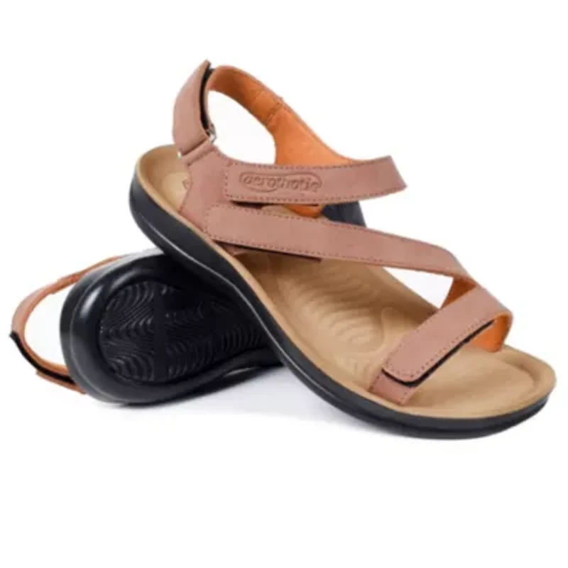 Zion Women's Adjustable Strappy Slingback Sandals