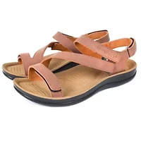 Zion Women's Adjustable Strappy Slingback Sandals