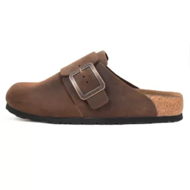 Aerothotic - Dakota Genuine Leather Clogs for Women with Arch Support