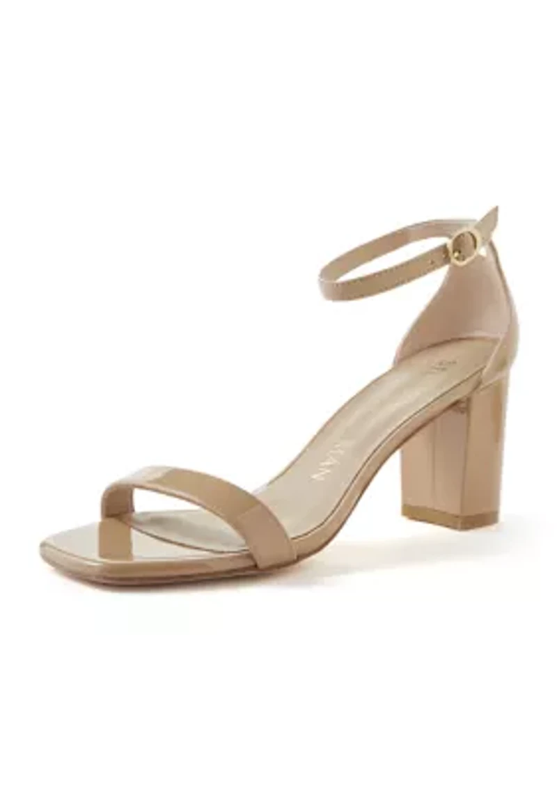 Nudistcurve 75 Block Sandals