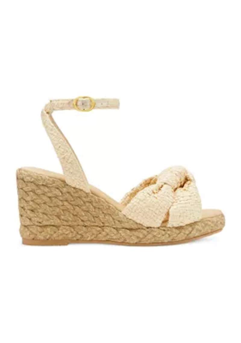 Playa Espa Knot Wedge Sandals