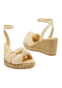 Playa Espa Knot Wedge Sandals