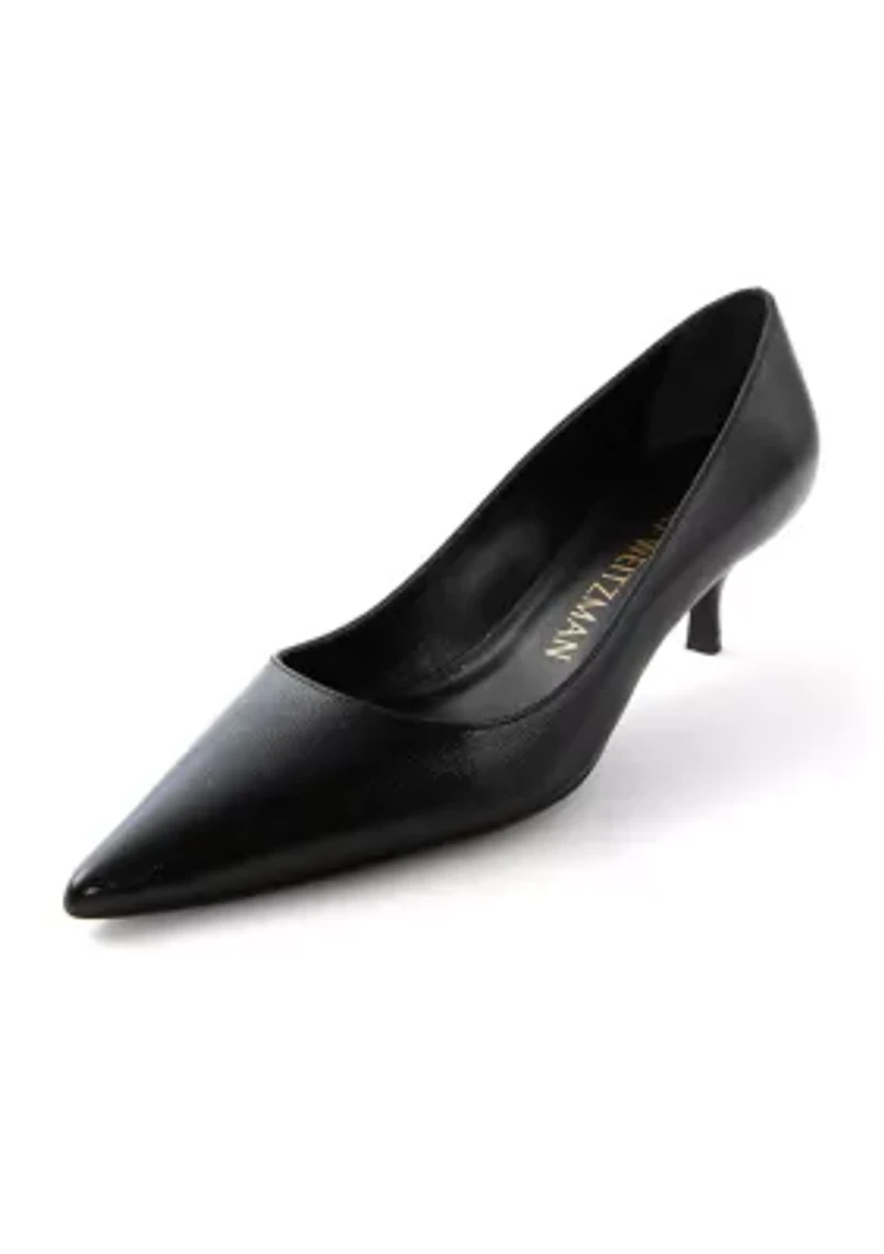 Stuart Kitten Pumps