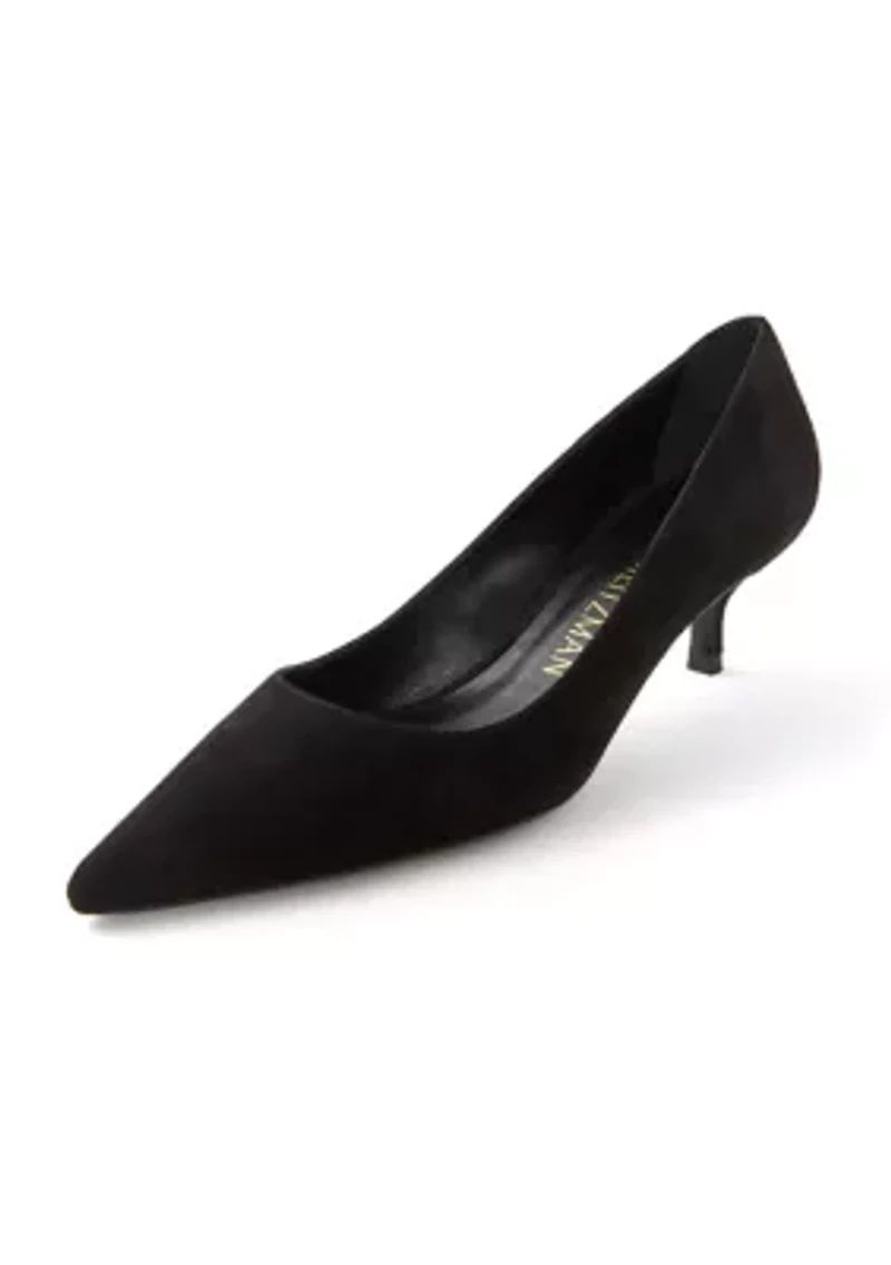 Stuart Kitten Pumps