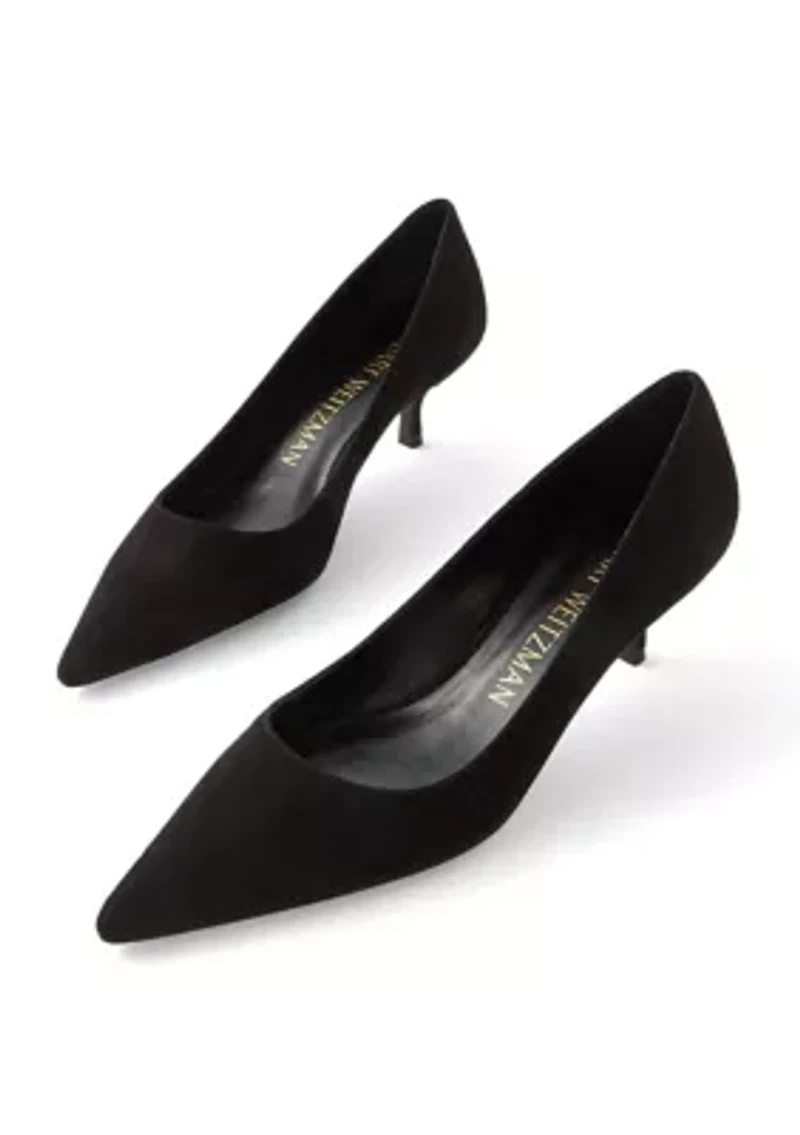 Stuart Kitten Pumps