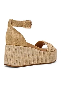 Alumina Platform Sandals