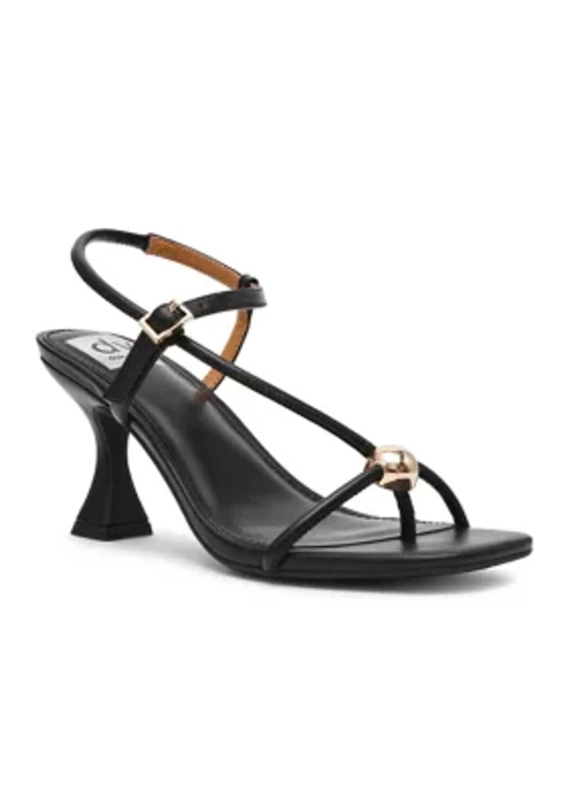 Arria Q-Strap Kitten Heel Sandals