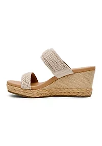 Elena Wedge Sandals