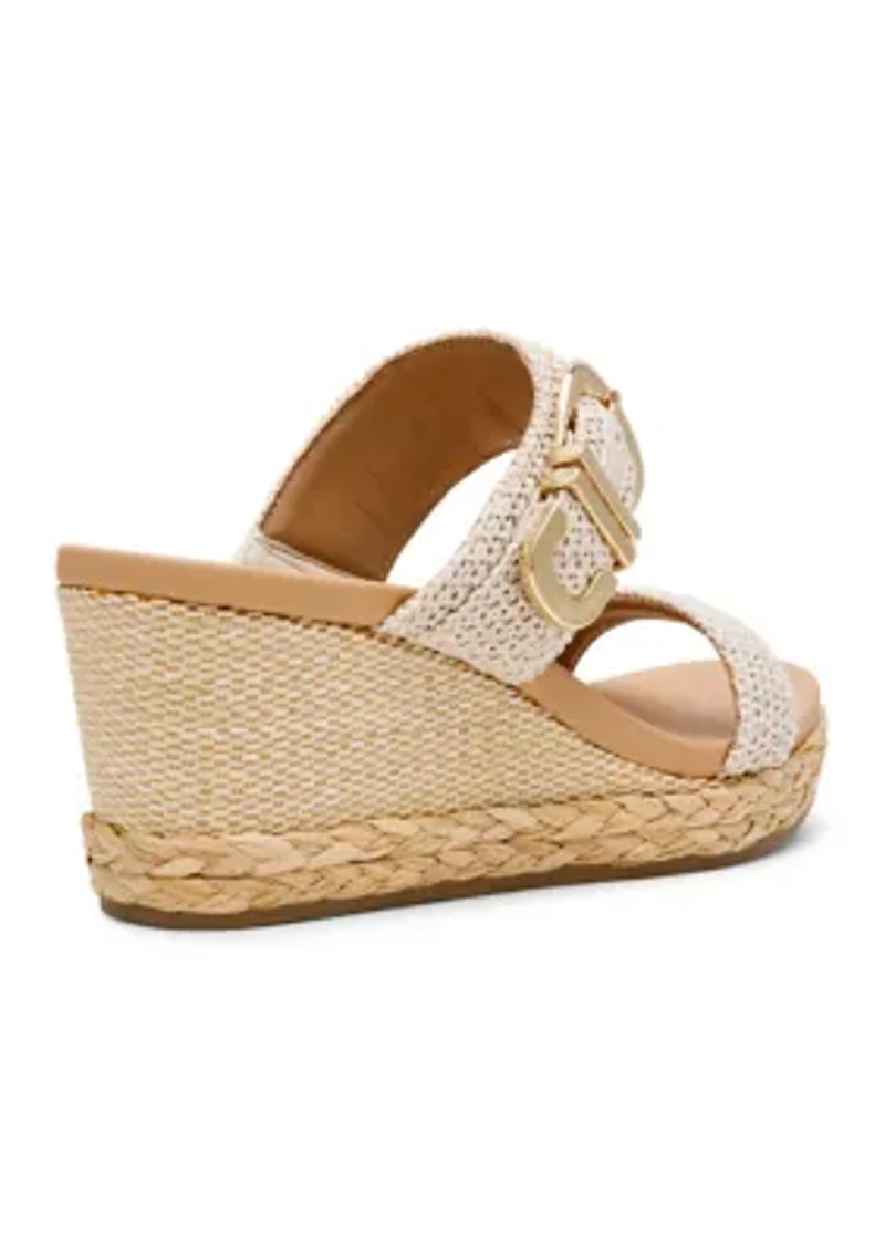 Elena Wedge Sandals