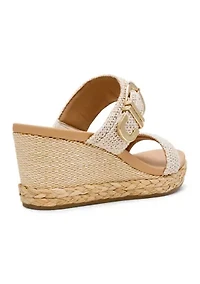 Elena Wedge Sandals