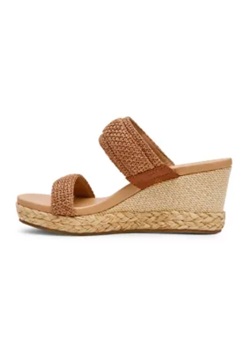 Elena Wedge Sandals