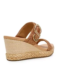 Elena Wedge Sandals