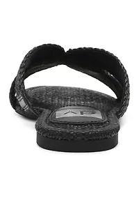Geeya Woven Flat Sandals
