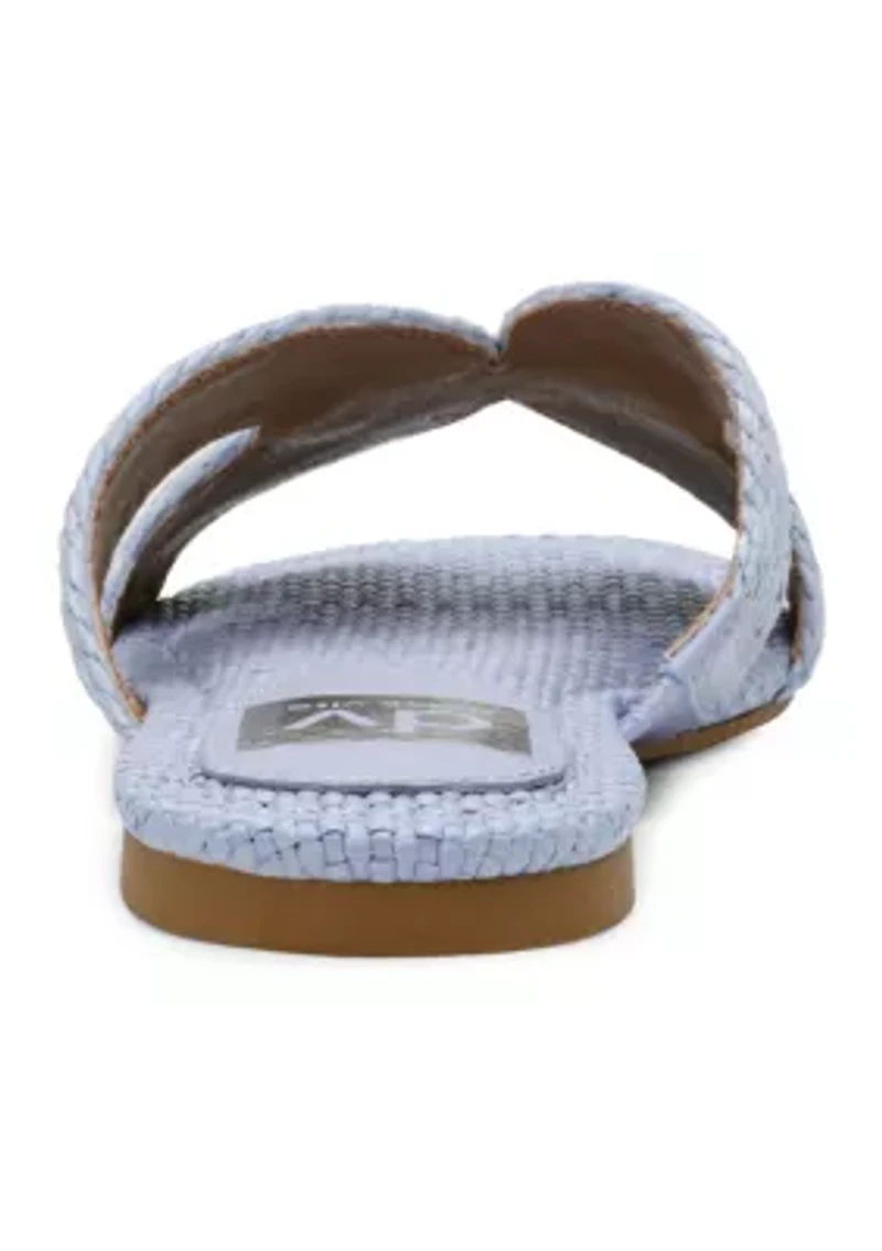 Geeya Woven Flat Sandals