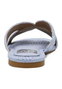 Geeya Woven Flat Sandals