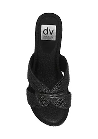 Geeya Woven Flat Sandals
