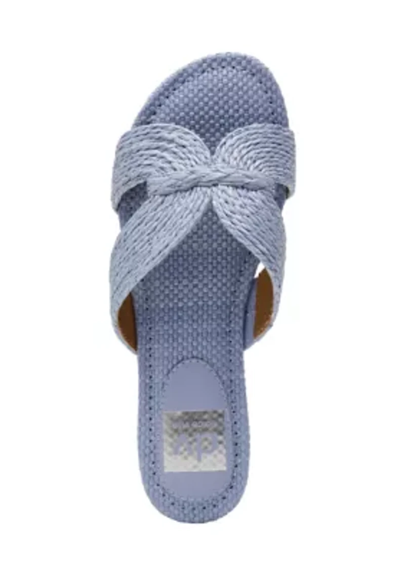 Geeya Woven Flat Sandals