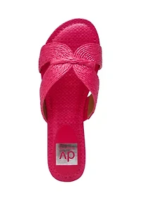 Geeya Woven Flat Sandals