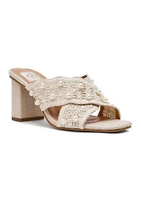 Hadle Cross Strap Sandals