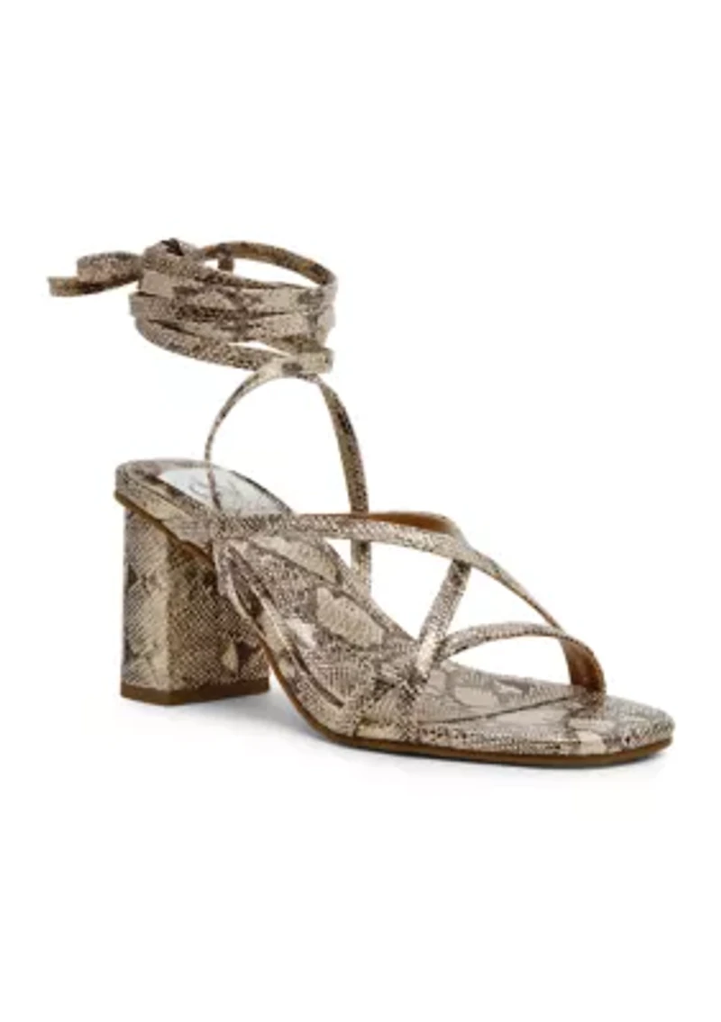 Haze Tie Up Heeled Sandals