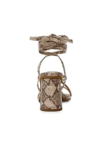 Haze Tie Up Heeled Sandals