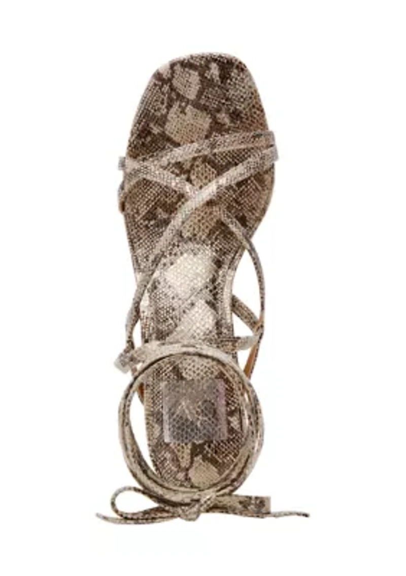 Haze Tie Up Heeled Sandals