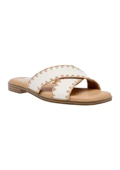 Miguel Cross Band Sandals