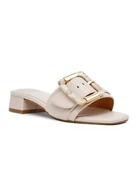 Neeva Low Buckle Slide Sandals