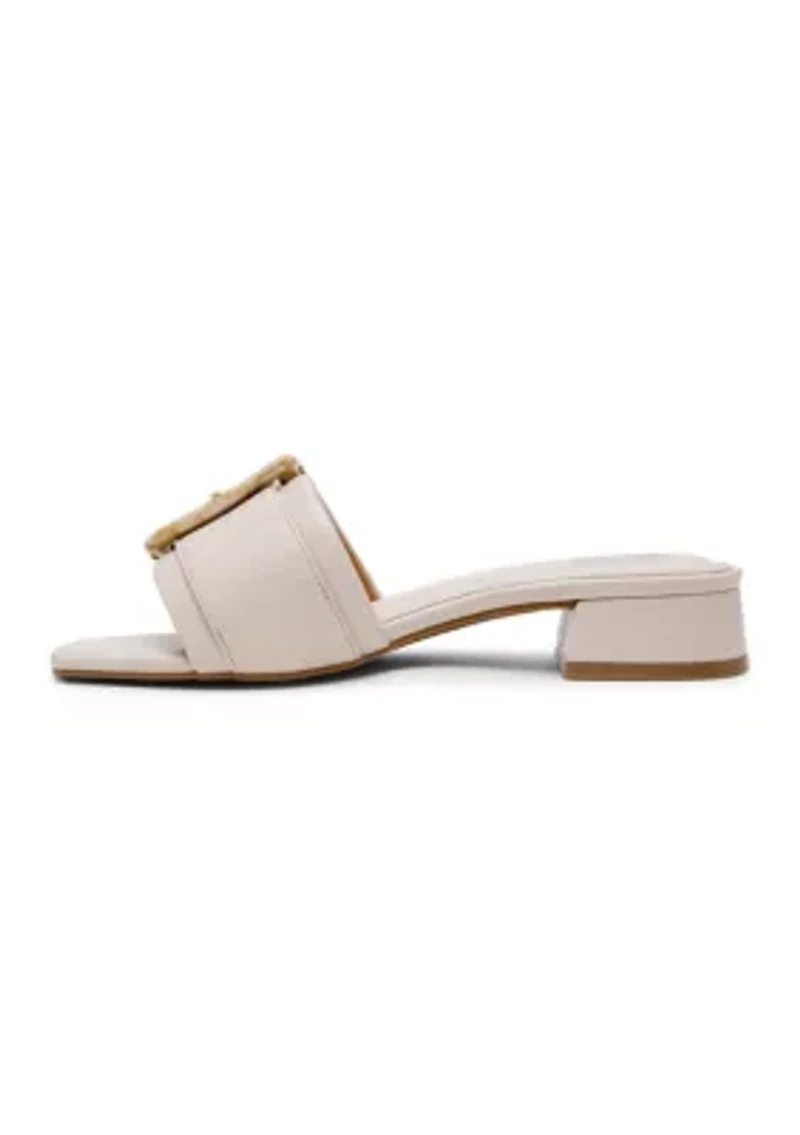 Neeva Low Buckle Slide Sandals