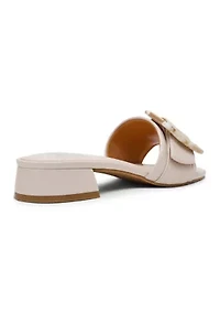 Neeva Low Buckle Slide Sandals