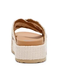 Sivan Platform Crossband Sandals