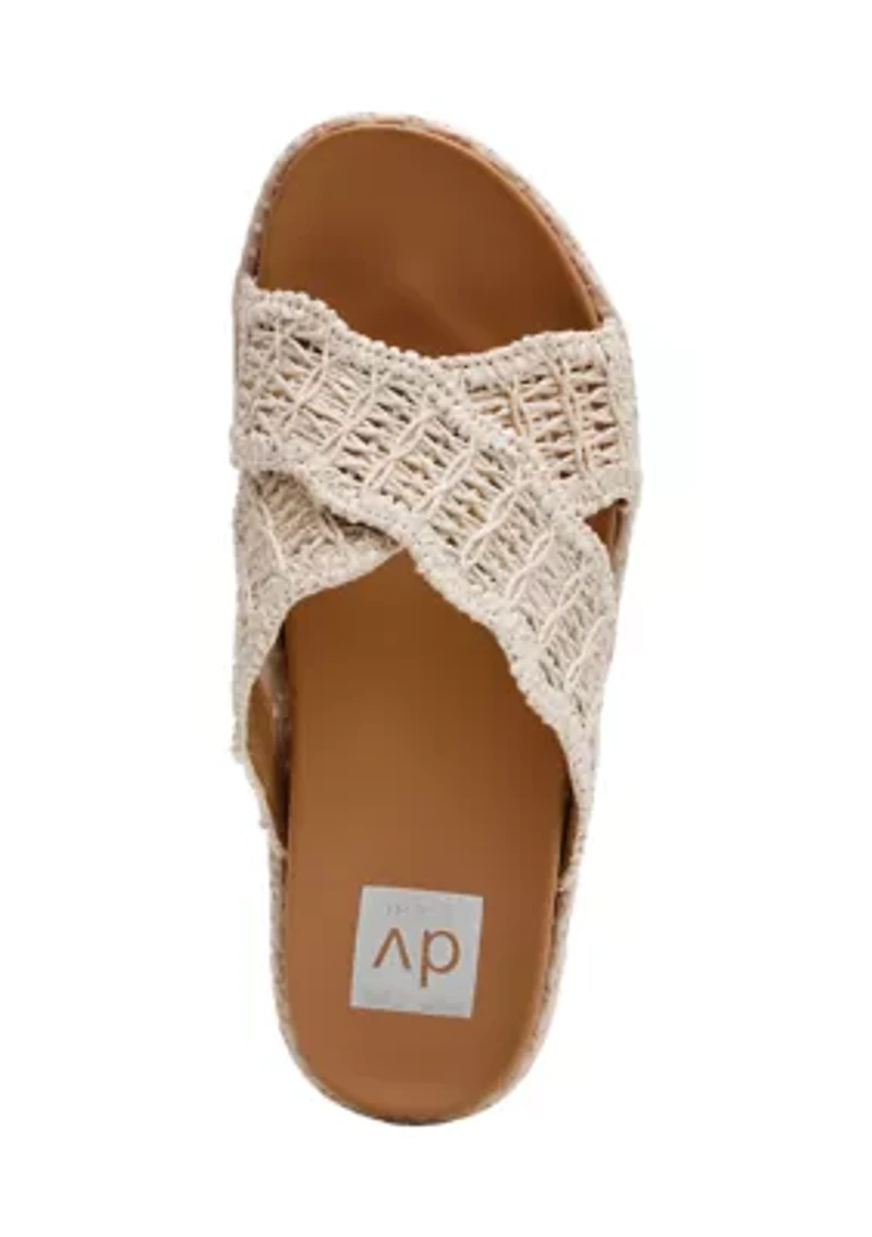 Sivan Platform Crossband Sandals