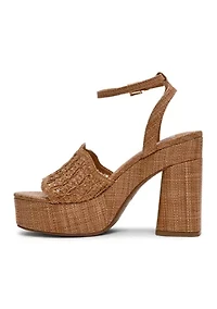 Wendal Platform Q-Strap Sandals